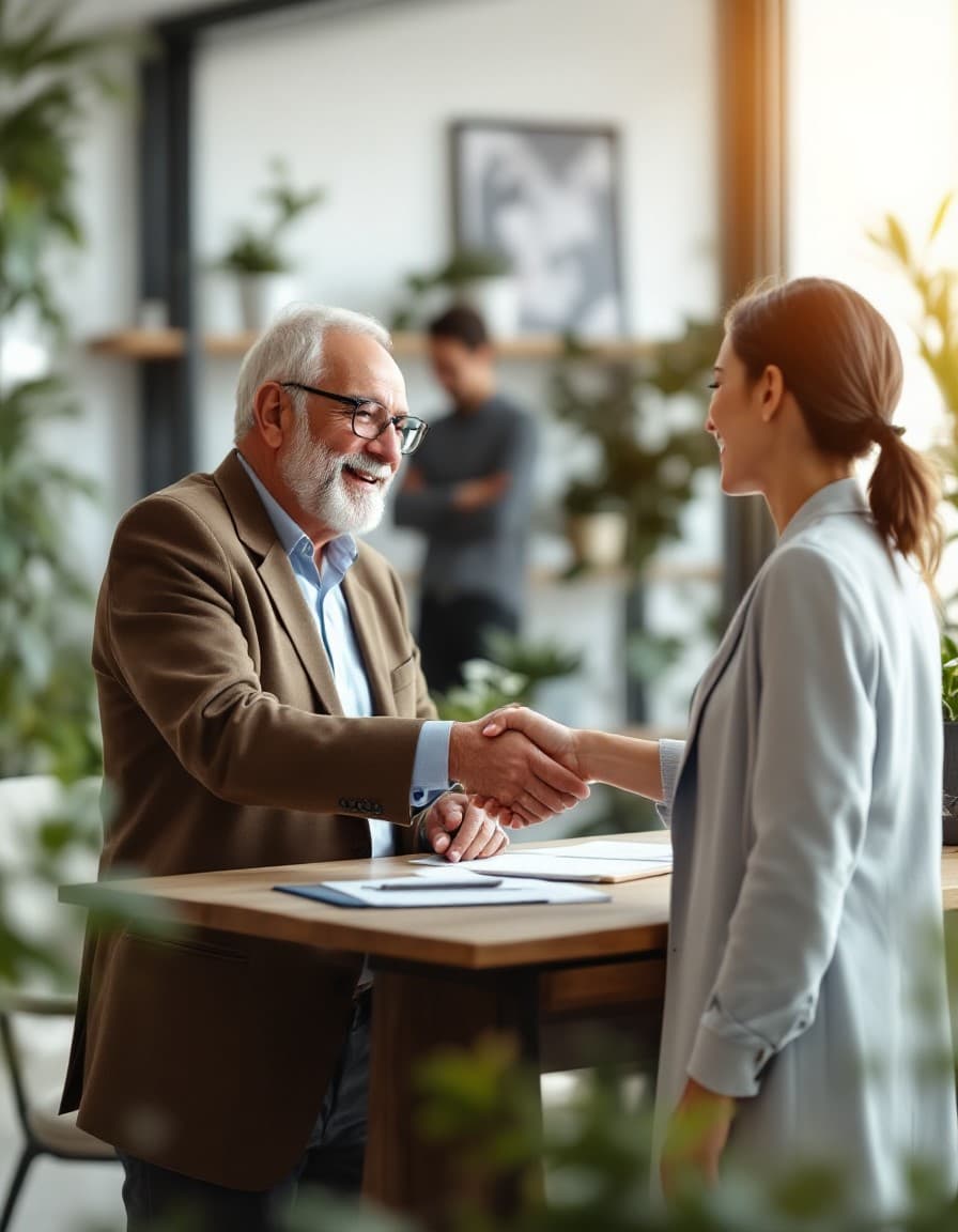 Profissional entregando tradução com confiança